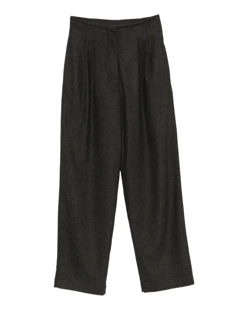 Sessùn Straight-Leg-Hose mit Falten - Braun Braun