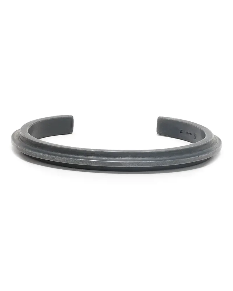 Parts Of Four Strukturierte Armspange - Metallic Metallic