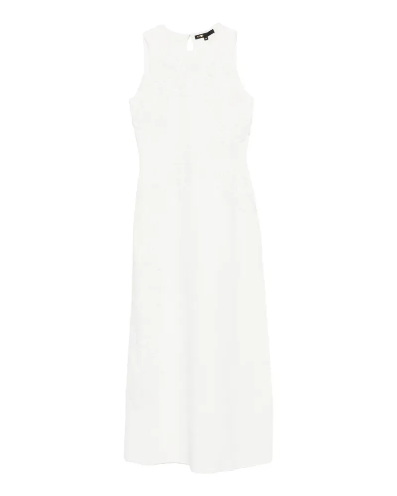 Maje Ärmelloses Midikleid - Weiß Weiß