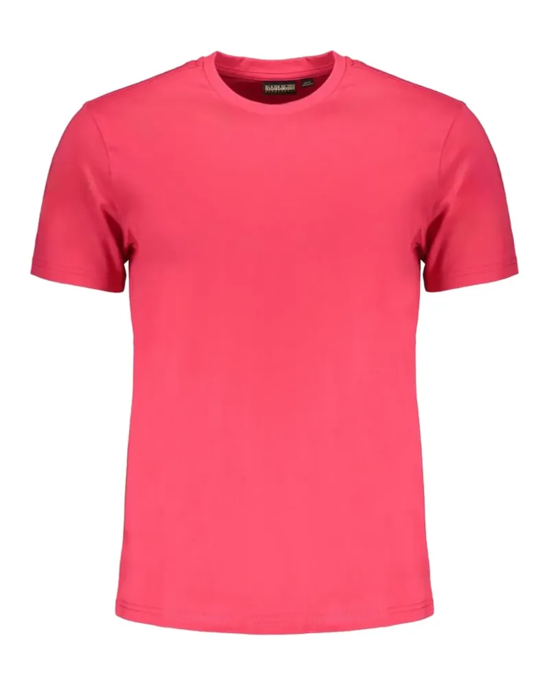 Napapijri organic cotton T-shirt - Rosa Rosa