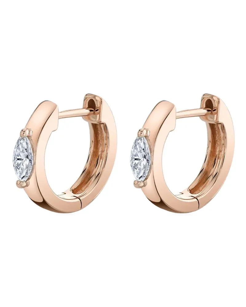 ANITA KO Ohrringe mit einem Diamanten - Rosa Rosa