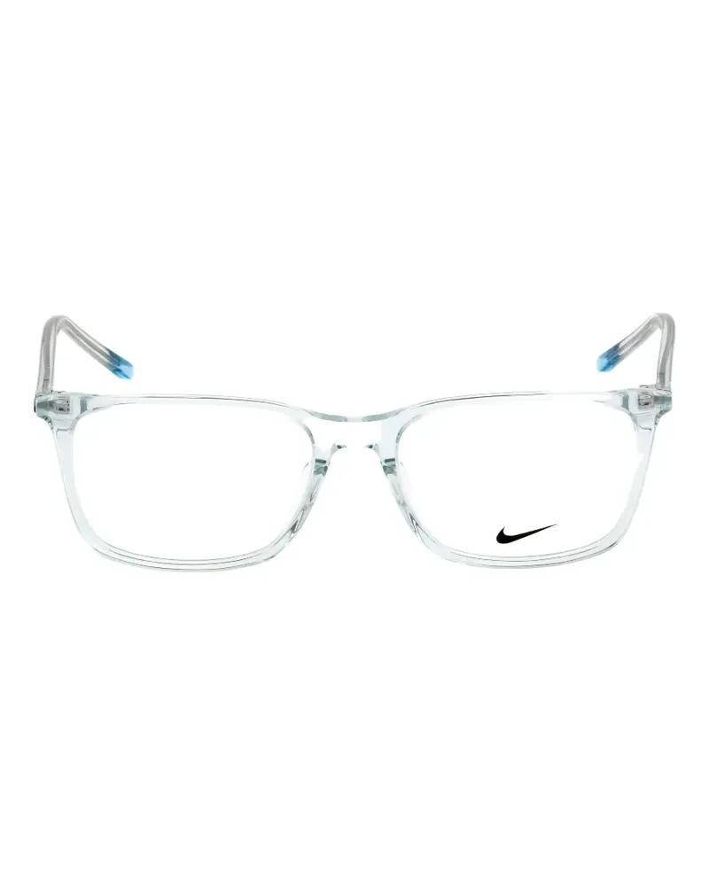 Nike rectangle-frame glasses - Blau Blau