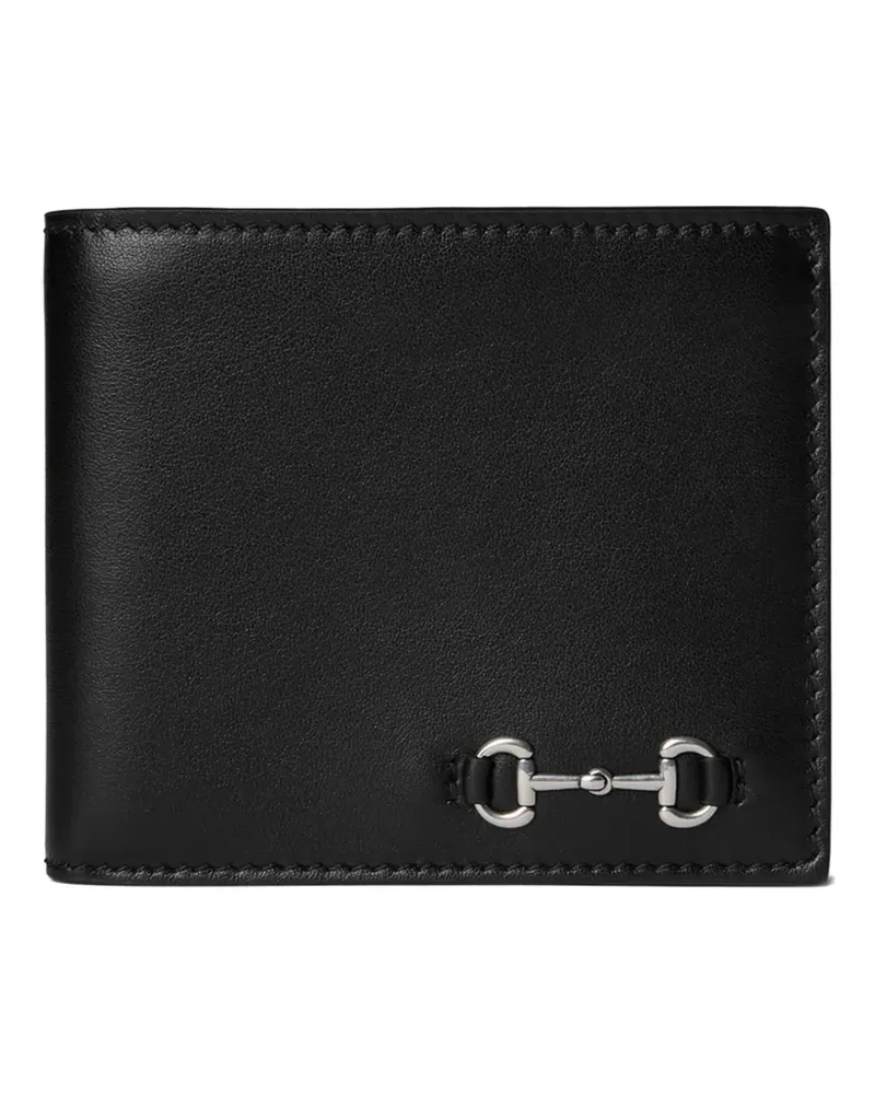 Gucci horsebit-detail wallet - Schwarz Schwarz
