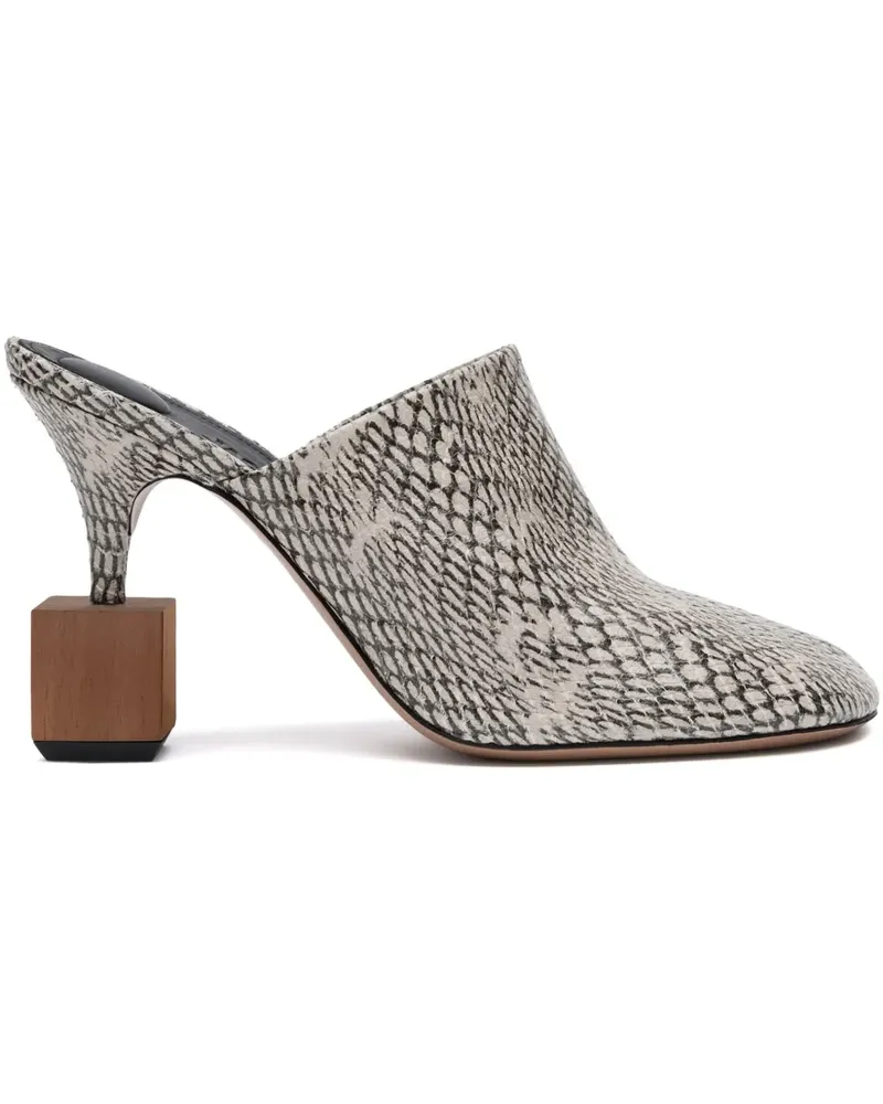 Jacquemus Les Bisou Mules 100mm - Nude Nude
