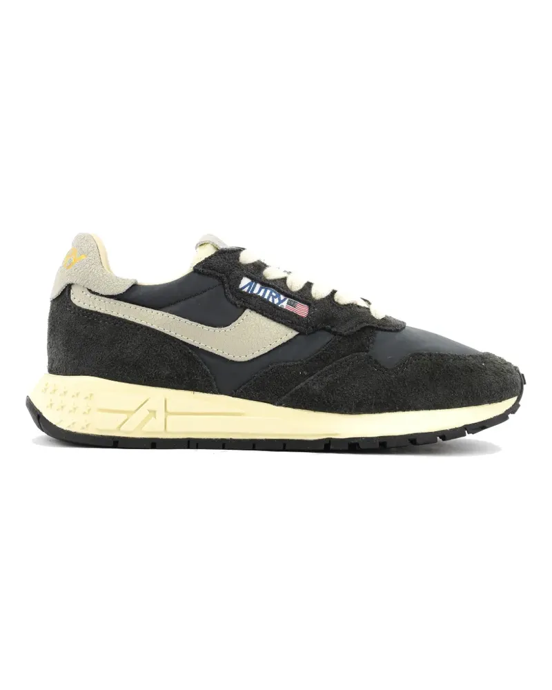 AUTRY Reelwind Sneakers mit Logo-Patch - Schwarz Schwarz
