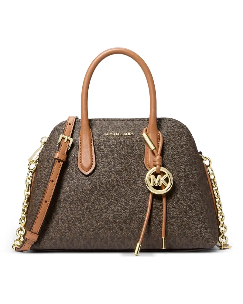 Michael Kors medium Freddie monogram-print tote bag - Braun Braun