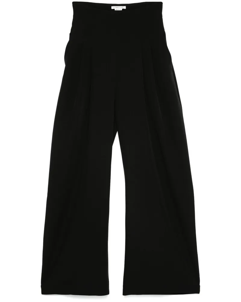 Alessandro Vigilante Hose mit Bundfalten - Schwarz Schwarz