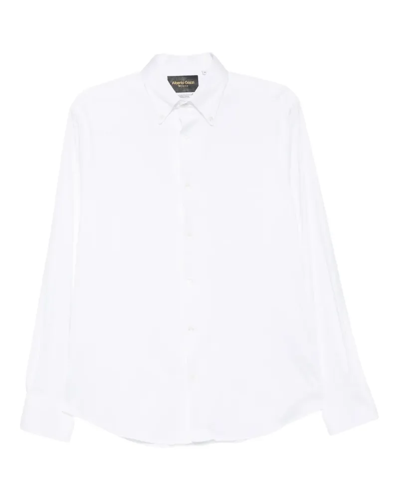 Alberto Gozzi button-down long-sleeve shirt - Weiß Weiß