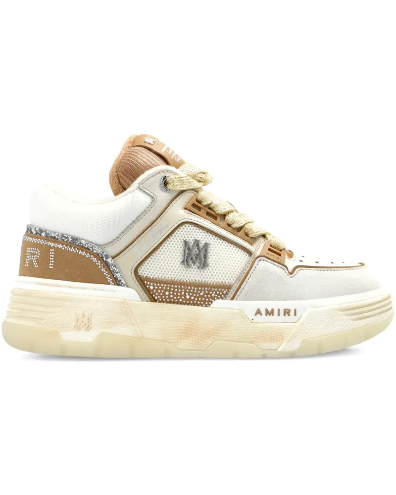 Amiri Sneakers im Glitter-Look - Weiß Weiß