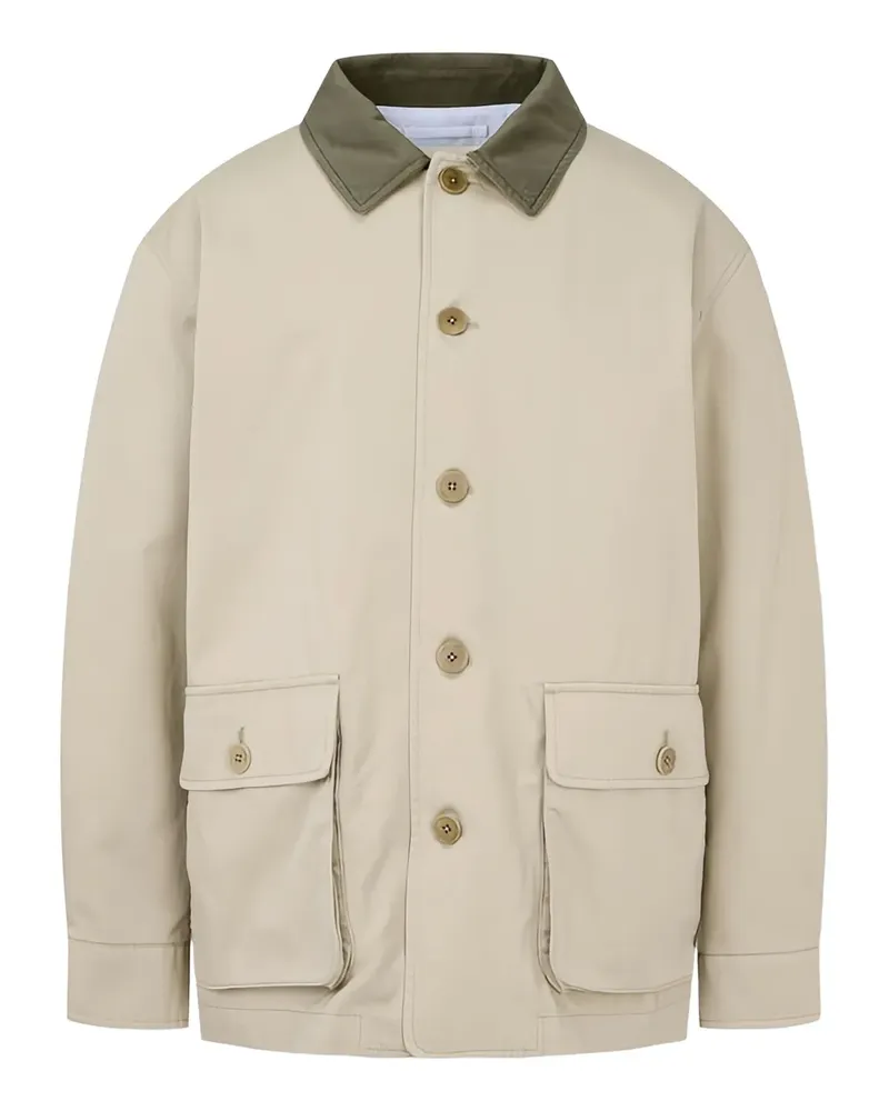 ManOnTheBoon Jacke in Colour-Block-Optik - Nude Nude
