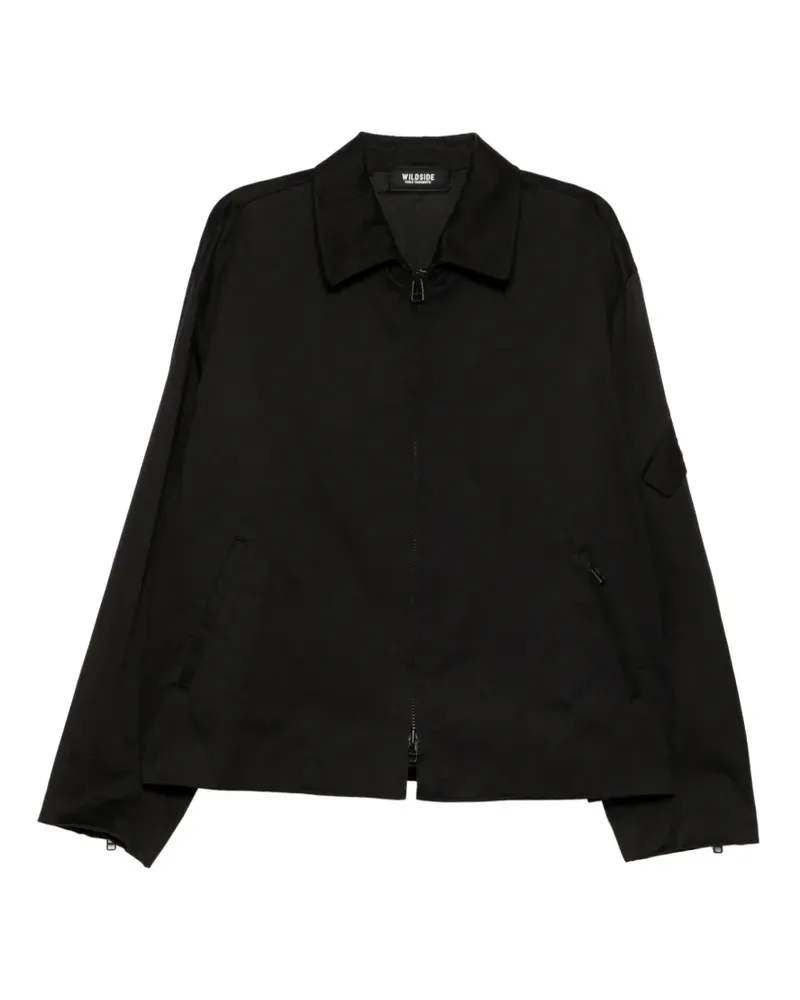 Yohji Yamamoto xSaeko Tsuemura cotton chino jacket - Schwarz Schwarz