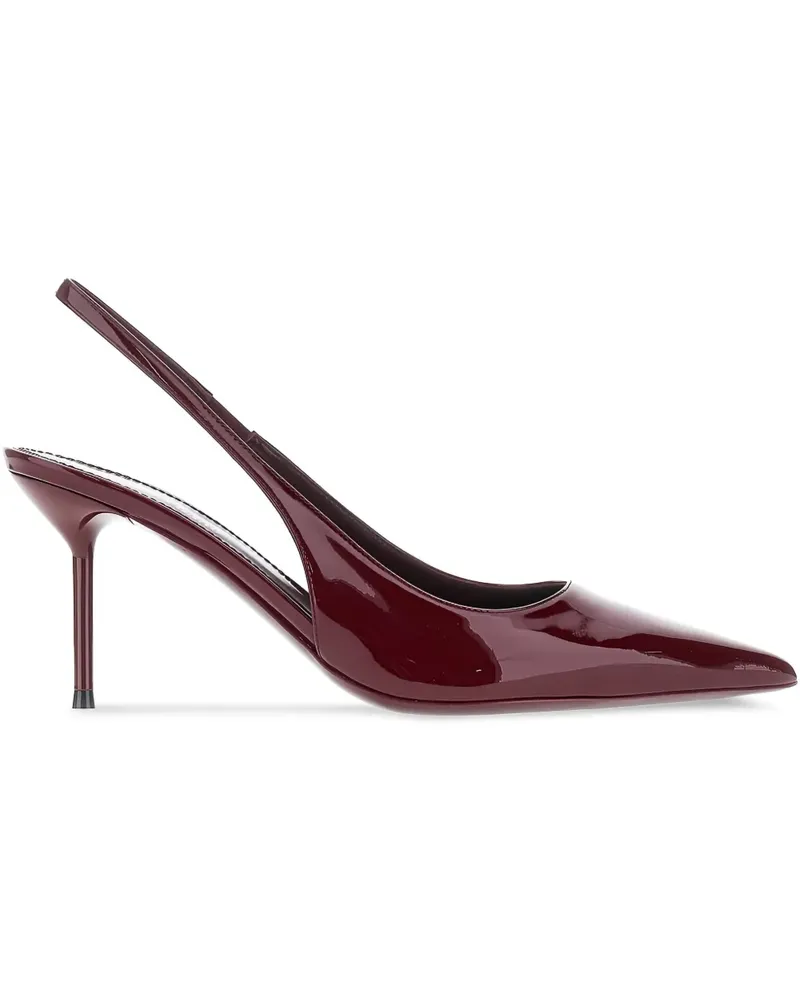 Paris Texas Lidia Slingback-Pumps mit spitzer Kappe 70mm - Rot Rot