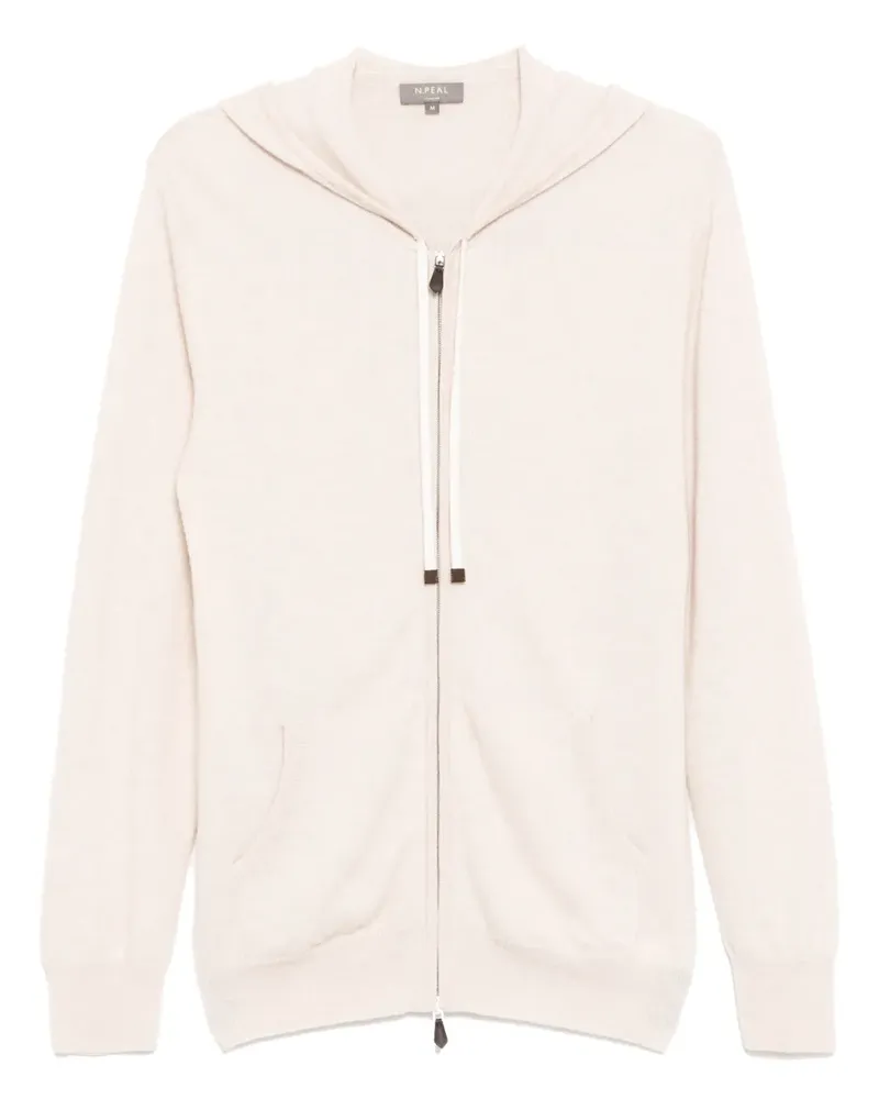 N.Peal Ladbroke Cardigan - Nude Nude