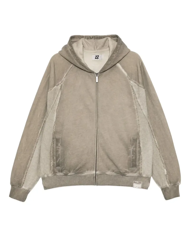Izzue Hoodie mit Logo-Stickerei - Nude Nude