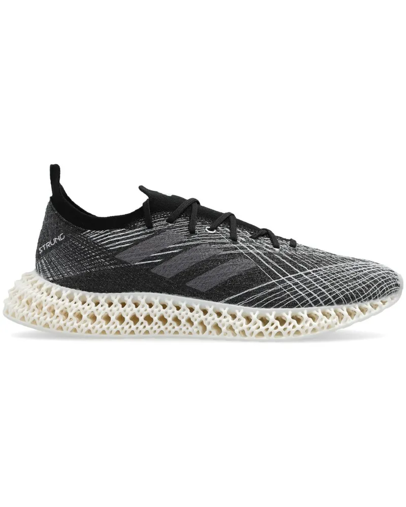 adidas 4DFWD X Strung Sneakers - Schwarz Schwarz