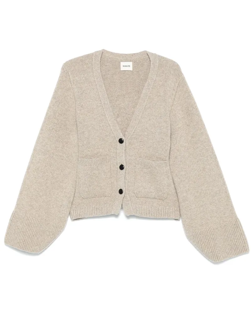 KHAITE Scarlet Cardigan - Nude Nude