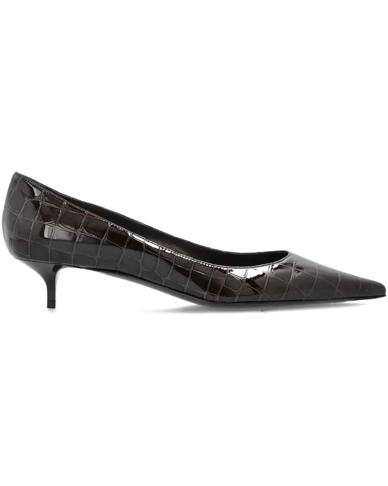 Jimmy Choo Pumps in Kroko-Optik - Braun Braun
