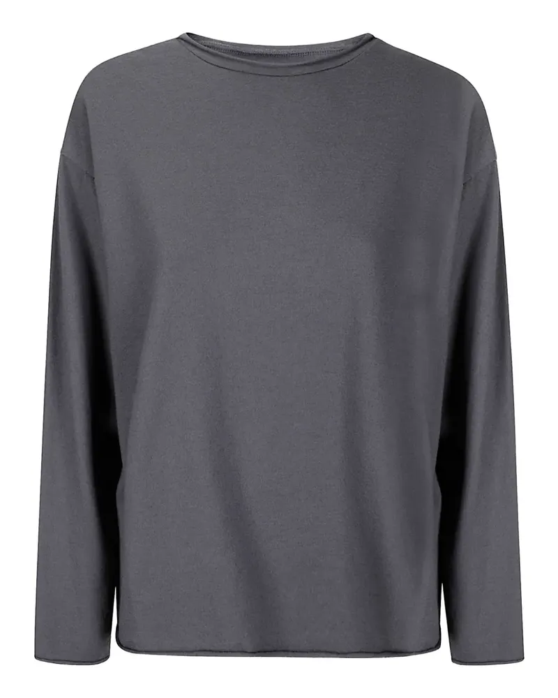 LABO.ART T-Shirt mit rundem Ausschnitt - Grau Grau