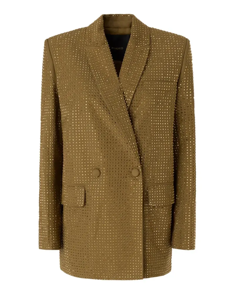 Pinko Blazer mit Nieten - Braun Braun