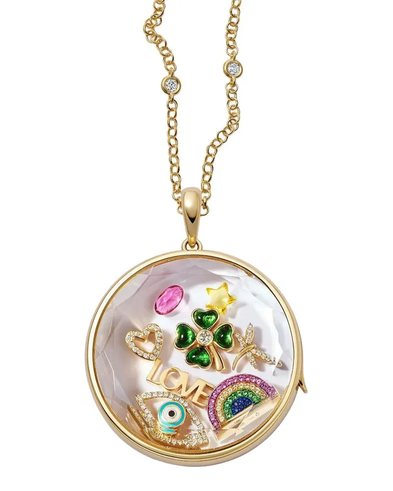 Loquet True Heart diamond charm - Gold Gold