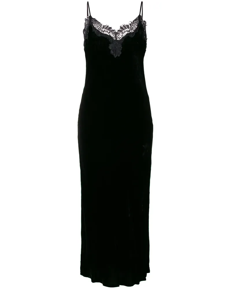 Gold Hawk Clothing Langes Camisole-Kleid - Schwarz Schwarz