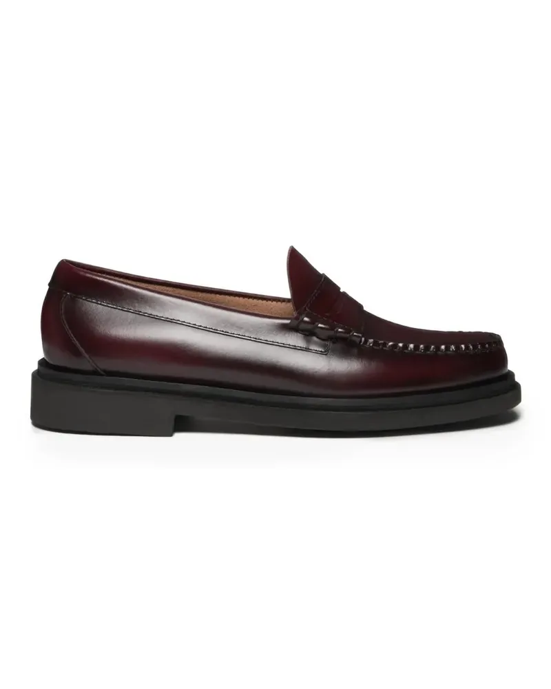 G.H. Bass & Co. Penny-Loafer aus Leder - Rot Rot