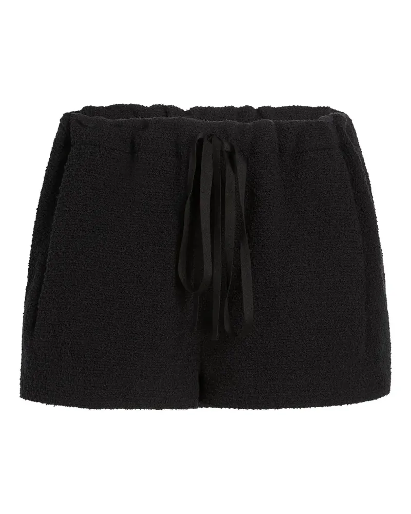 KHAITE Robbie Shorts - Schwarz Schwarz