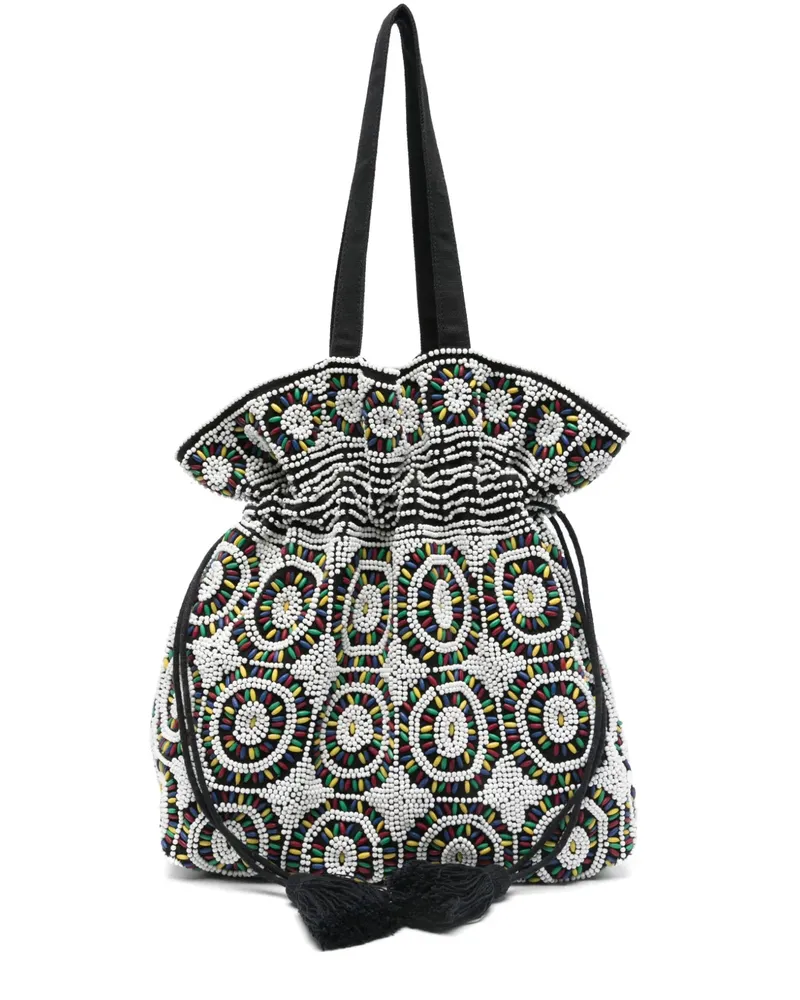 Antik Batik Baramba Tote Bag - Schwarz Schwarz