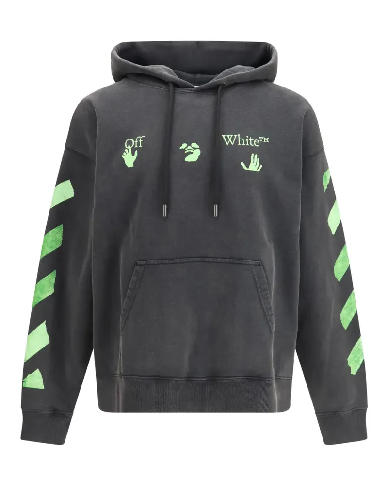 OFF-WHITE Bacco Arrow Skate hoodie - Schwarz Schwarz