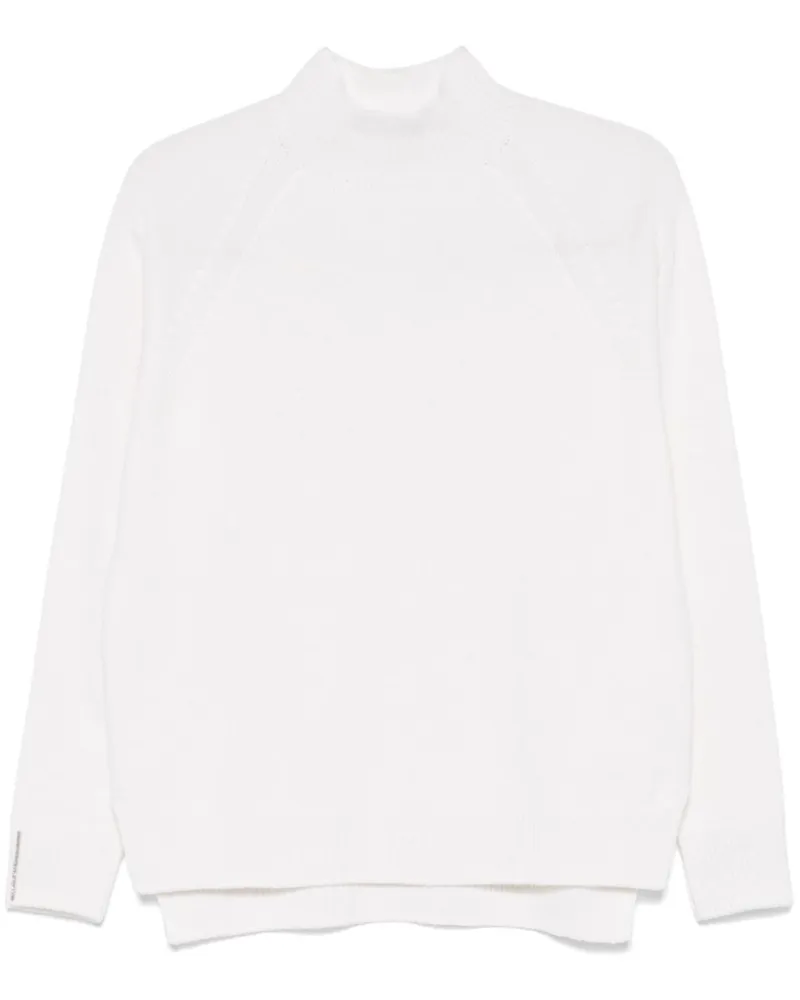 Peserico Pullover mit Stehkragen - Weiß Weiß