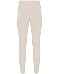 Philipp Plein Leggings mit Kontrast-Logo Grau