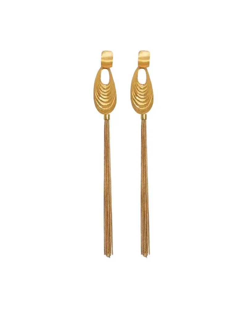 Johanna Ortiz Gestufte Chinampas Islands Ohrringe - Gold Gold