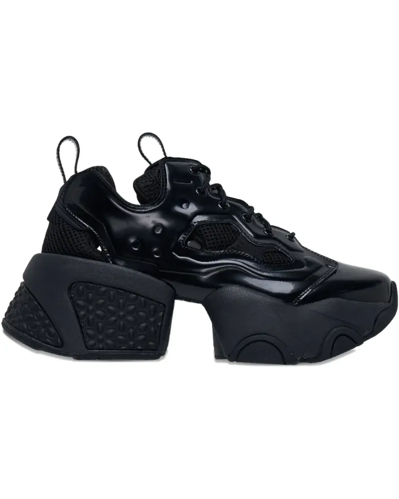 Noir Kei Ninomiya x Reebok platform lace-up sneakers - Schwarz Schwarz