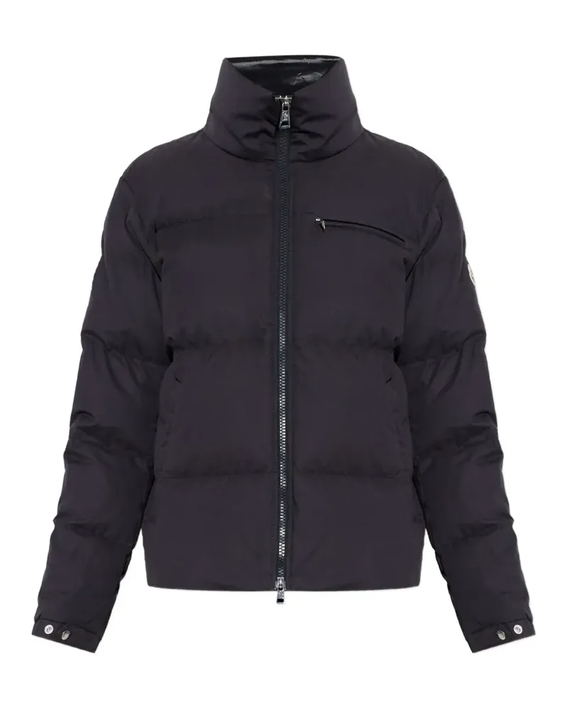 Moncler Isenviel Steppjacke mit Logo-Patch - Blau Blau