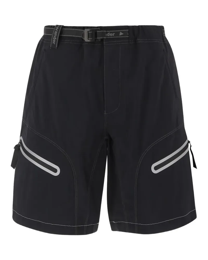 and wander zip-pockets shorts - Schwarz Schwarz