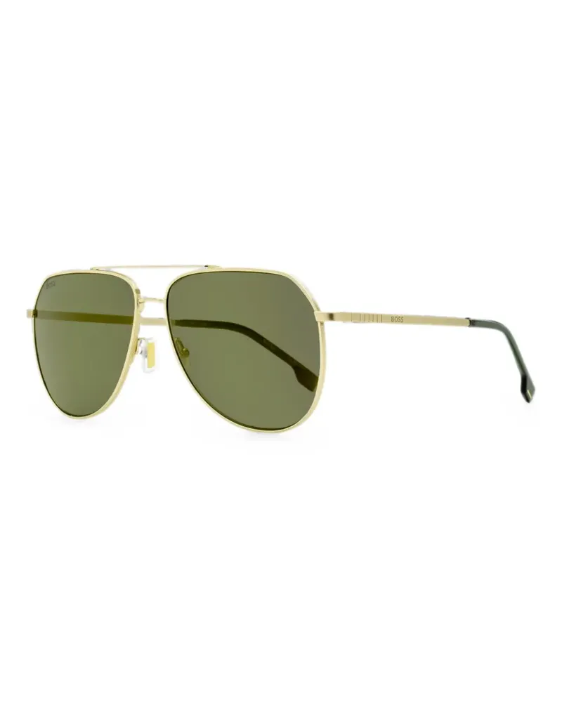 HUGO BOSS pilot-frame sunglasses - Gold Gold