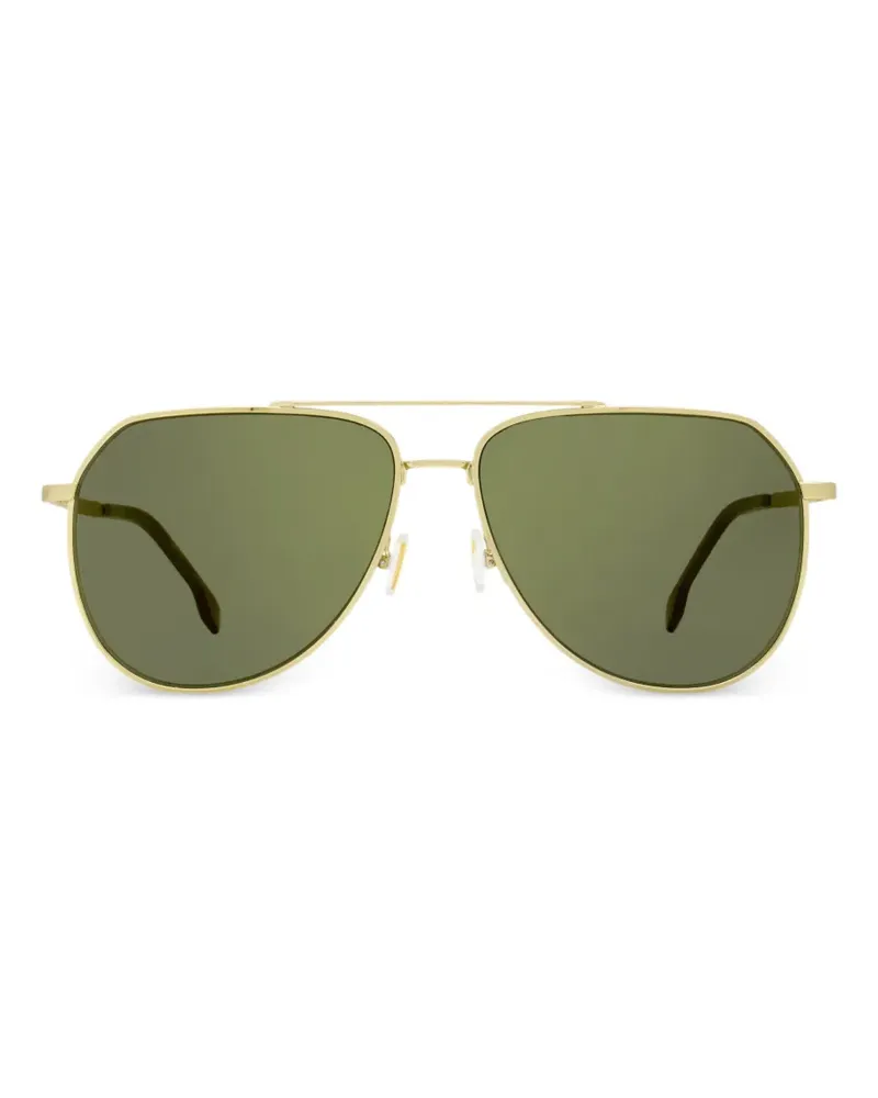 HUGO BOSS Getönte Pilotenbrille - Gold Gold