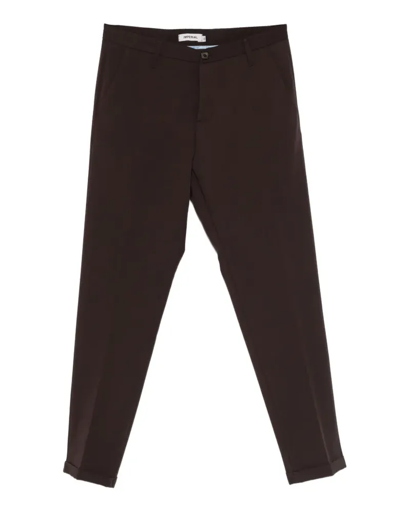 IMPERIAL Hose mit Umschlag - Braun Braun