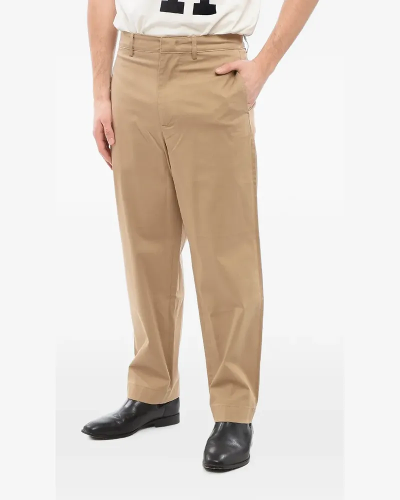 Department 5 stretch-cotton chino trousers - Nude Nude
