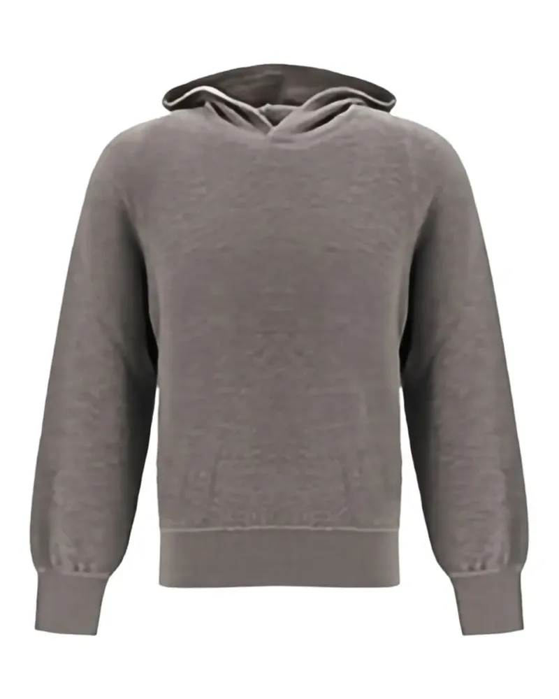 Piacenza Cashmere wool hoodie - Grau Grau