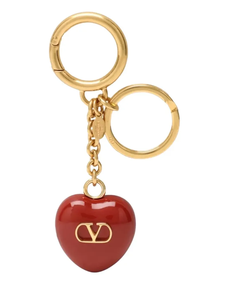 Valentino Garavani Coeur Royal Taschenanhänger - Gold Gold