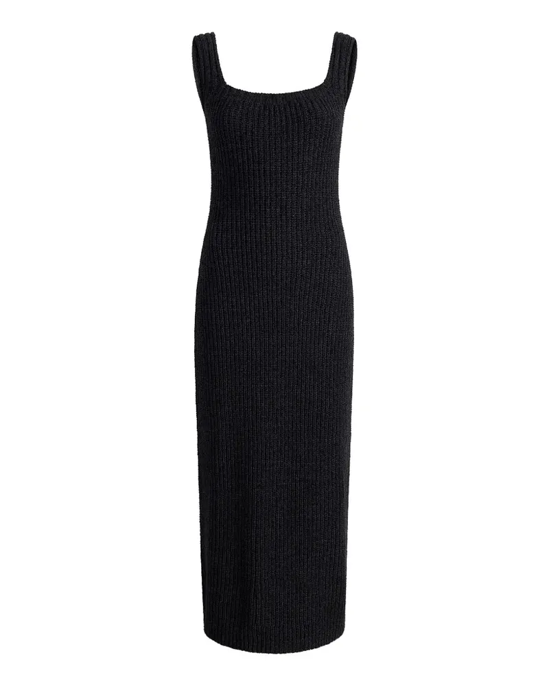 KHAITE Ärmelloses Midikleid - Schwarz Schwarz