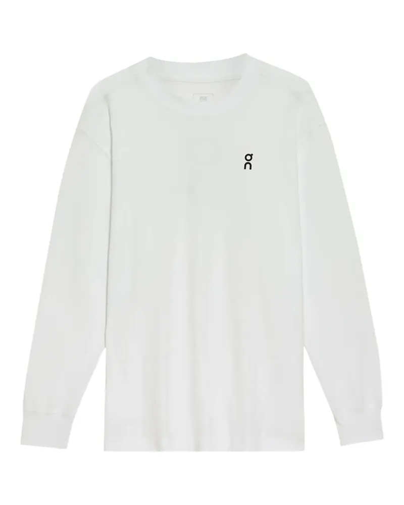 ON Club Langarmshirt - Weiß Weiß