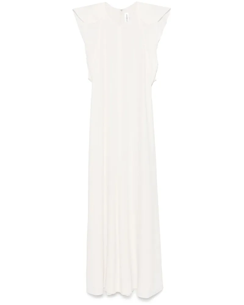 Victoria Beckham Maxikleid aus Krepp - Nude Nude