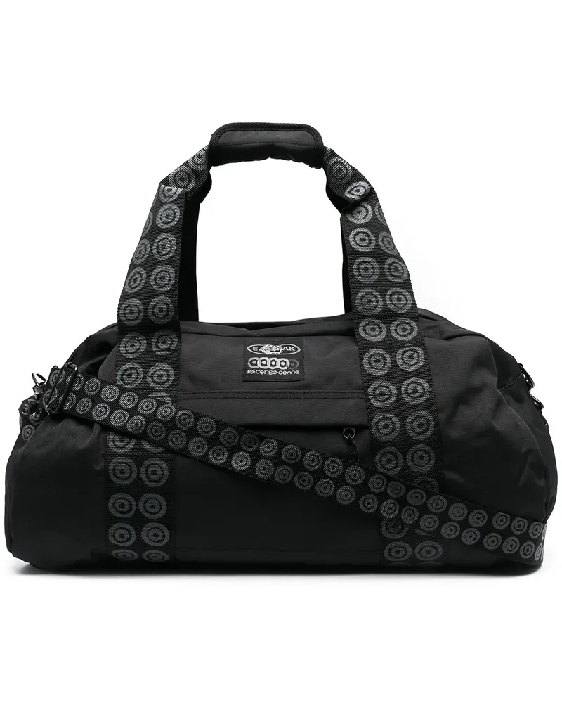 10 Corso Como Reisetasche mit gemusterten Henkeln - Schwarz Schwarz