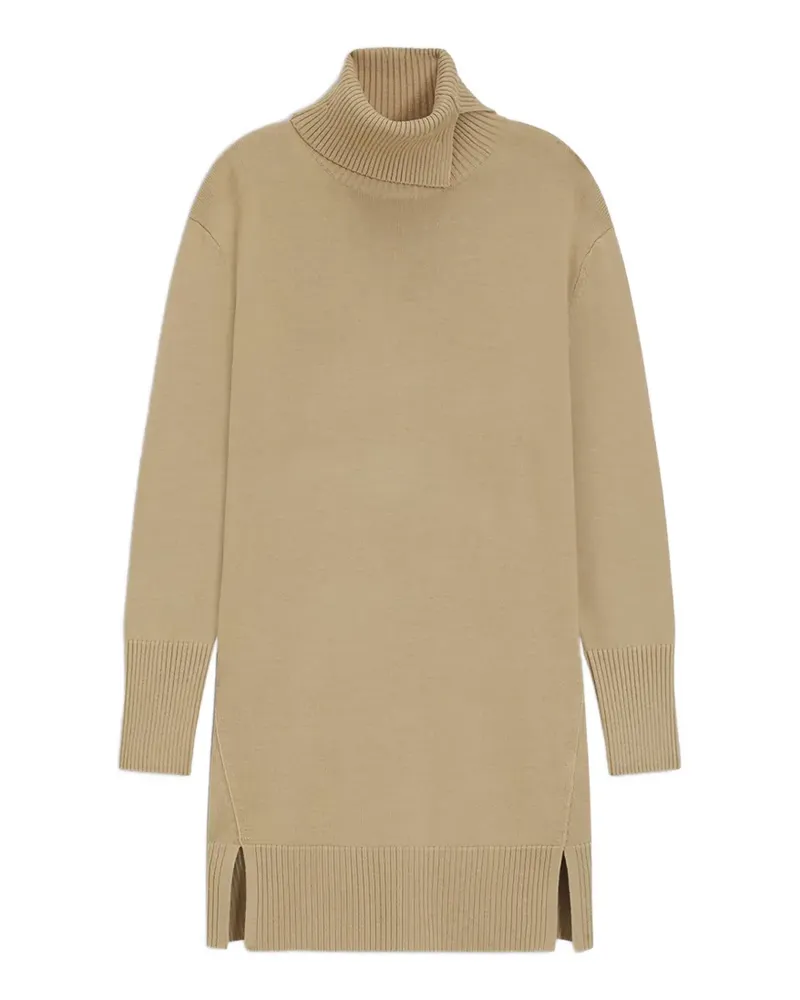 HUGO BOSS roll-neck mini dress - Nude Nude