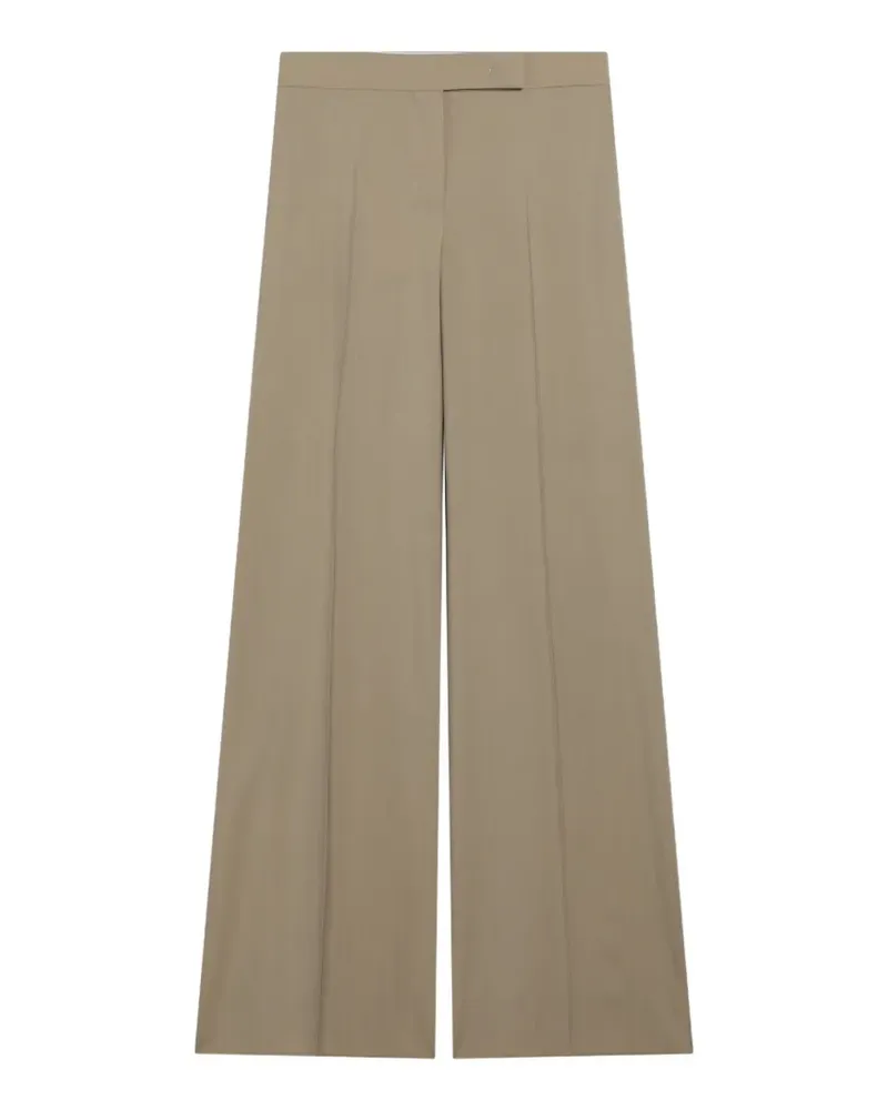 Max Mara pleated palazzo pants - Nude Nude