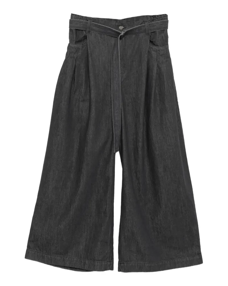 SONGZIO Edgefold Volume Jeans - Schwarz Schwarz