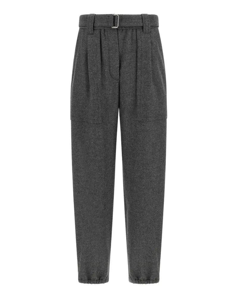 Brunello Cucinelli Cargohose aus Flanell - Grau Grau