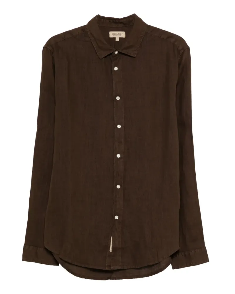 Woolrich button-down shirt - Braun Braun
